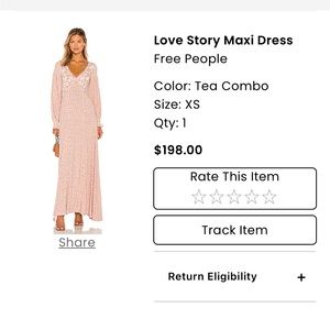 Love Story Maxi Dress